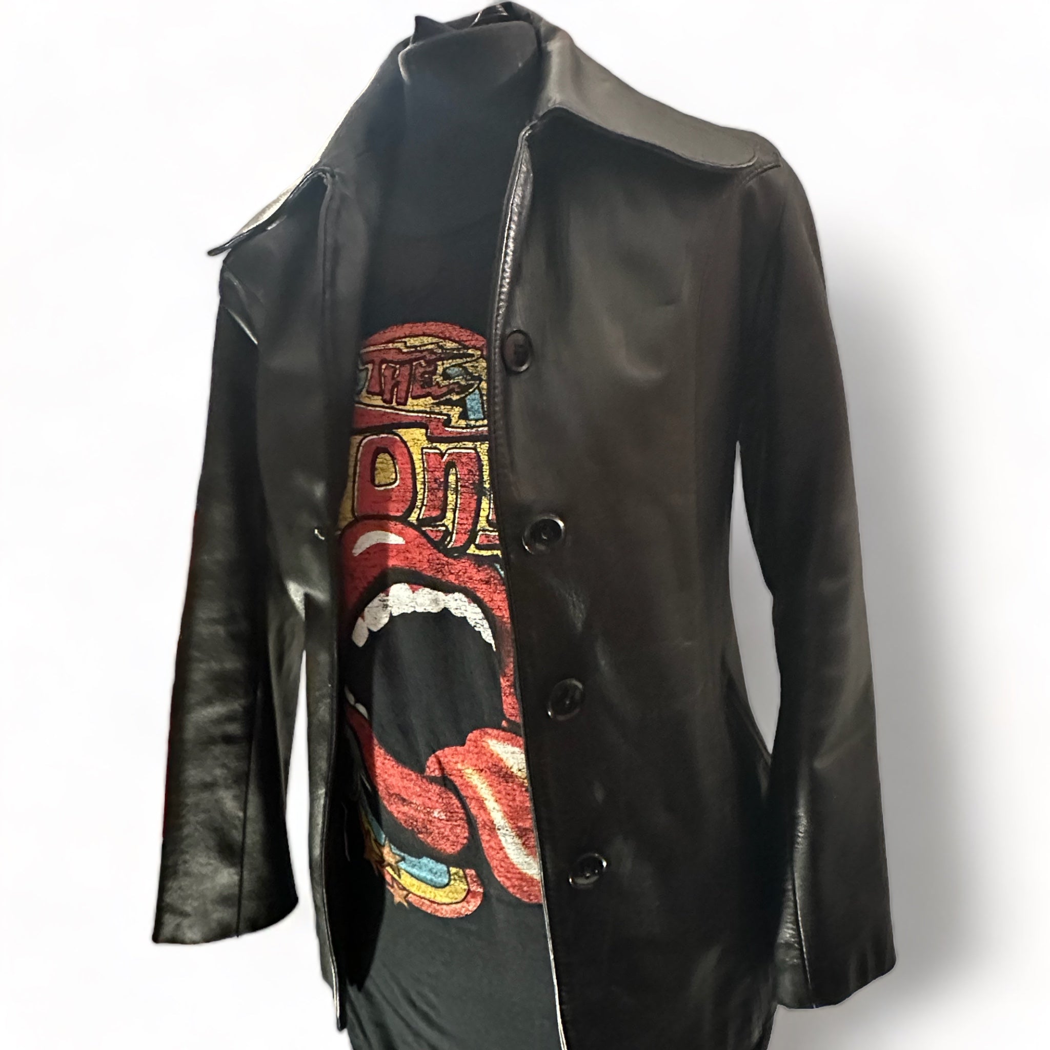 70s Vintage leather jacket