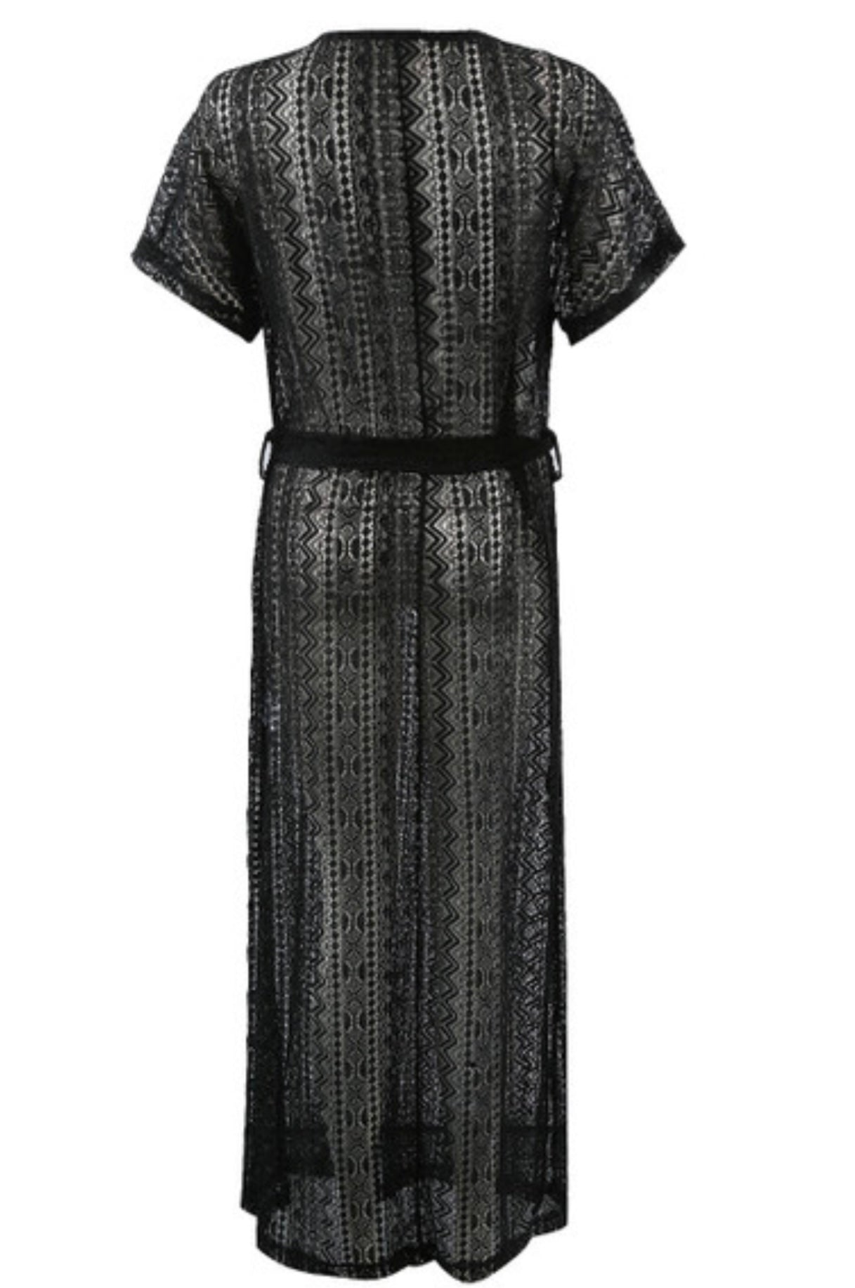 Black Lace mesh over-dress