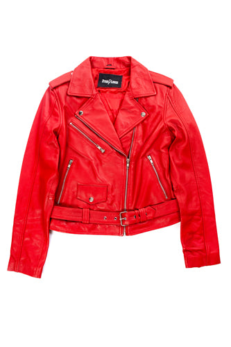 Starlover Leather Biker jacket