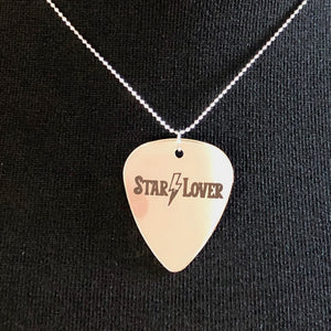 Starlover Guitar Pick Necklace