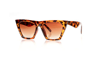 Atomic cat eye sunglasses